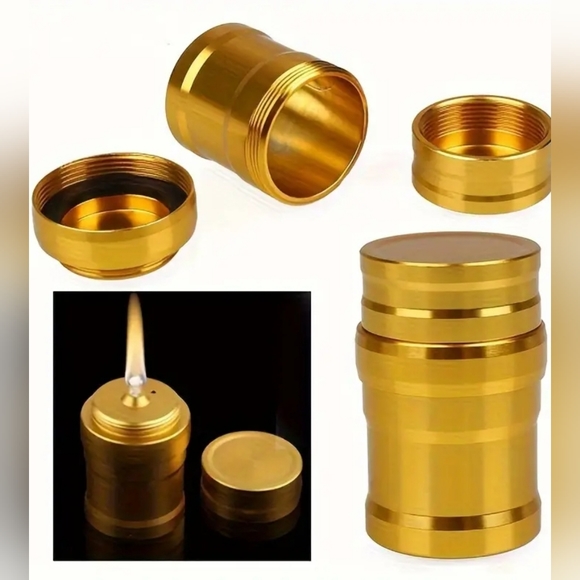 New Mini Travel Alcohol Lamp Set - Picture 2 of 5